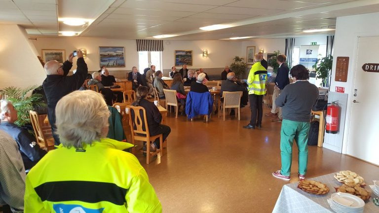 European Boating Association besöker Bosö båtklubb